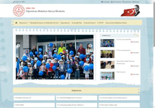 İZMİR / TİRE - Öğretmen Melahat Aksoy İlkokulu