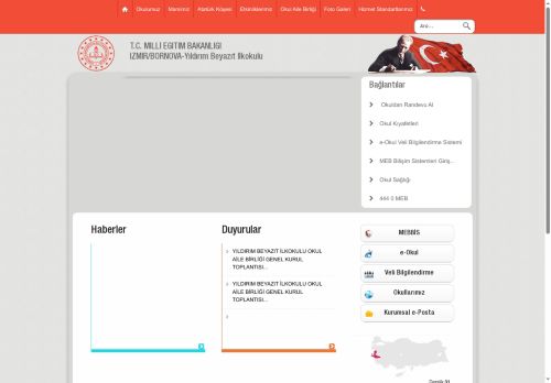 İZMİR / BORNOVA - Yıldırım Beyazıt İlkokulu