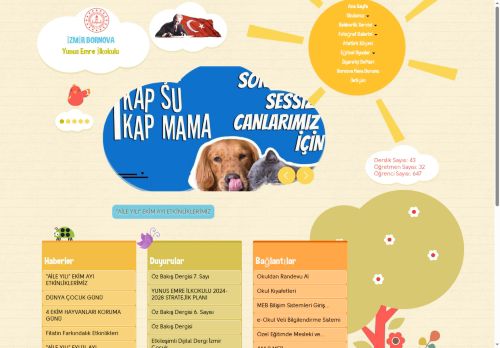 İZMİR / BORNOVA - Yunus Emre İlkokulu