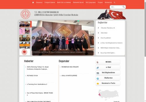 İZMİR / BUCA - Akıncılar Şehit Atilla Erarslan İlkokulu