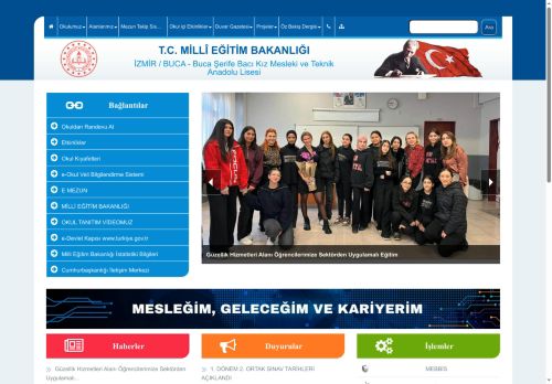 İZMİR / BUCA - Buca Şerife Bacı Kız Mesleki ve Teknik Anadolu Lisesi
