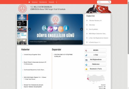 İZMİR / BUCA - Buca TOKİ Turgut Özal Ortaokulu