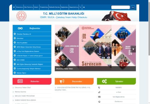 İZMİR / BUCA - Çakabey İmam Hatip Ortaokulu