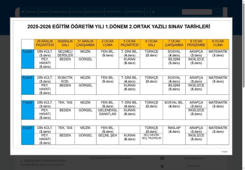 İZMİR / BUCA - Evliya Çelebi İmam Hatip Ortaokulu