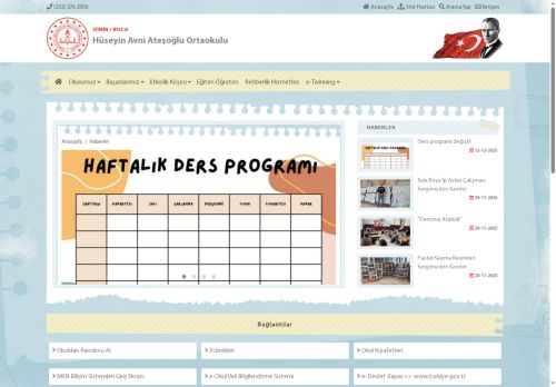 İZMİR / BUCA - Hüseyin Avni Ateşoğlu Ortaokulu