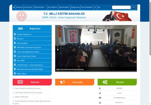 İZMİR / BUCA - İsmet Yorgancılar Ortaokulu