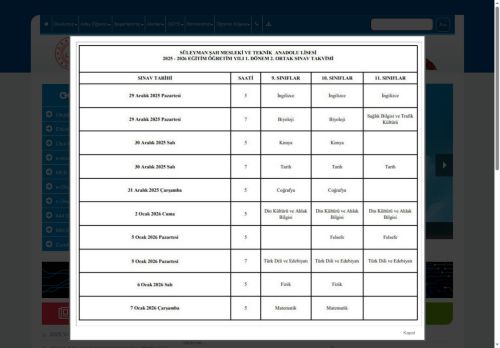 İZMİR / BUCA - Süleyman Şah Mesleki ve Teknik Anadolu Lisesi