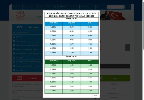 İZMİR / BUCA - Makbule Süleyman Alkan Ortaokulu