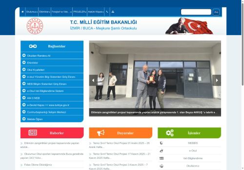 İZMİR / BUCA - Meşkure Şamlı Ortaokulu