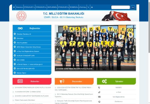 İZMİR / BUCA - 80.Yıl Betontaş İlkokulu