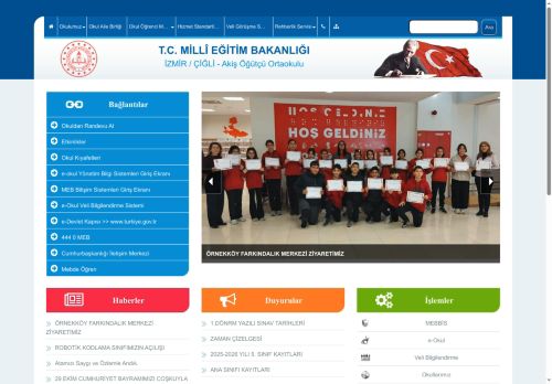 İZMİR / ÇİĞLİ - Akiş Öğütçü Ortaokulu