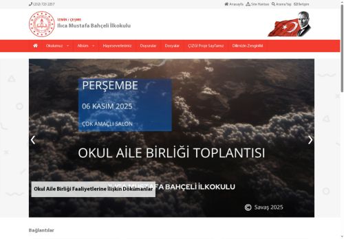 İZMİR / ÇEŞME - Ilıca Mustafa Bahçeli İlkokulu