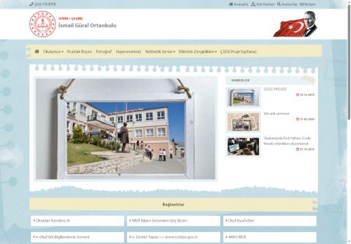 İZMİR / ÇEŞME - İsmail Güral Ortaokulu