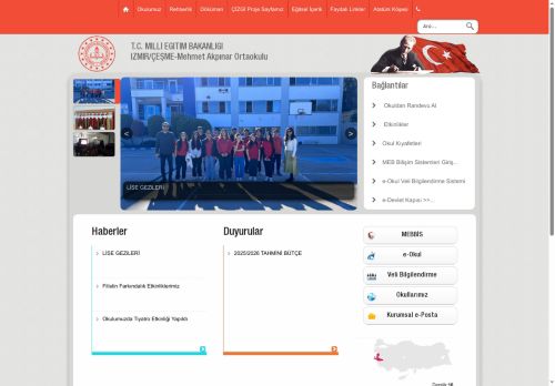 İZMİR / ÇEŞME - Mehmet Akpınar Ortaokulu