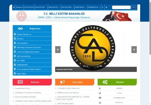 İZMİR / ÇİĞLİ - Cahide Ahmet Dalyanoğlu Ortaokulu