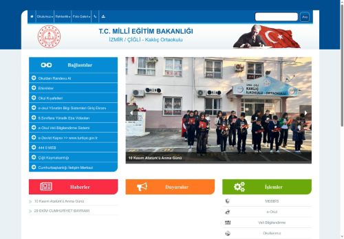 İZMİR / ÇİĞLİ - Kaklıç Ortaokulu