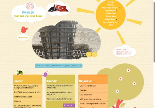 İZMİR / ÇİĞLİ - Şehit Çevik Ersin Temel İlkokulu