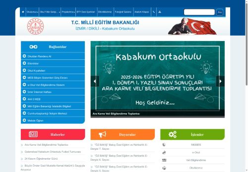İZMİR / DİKİLİ - Kabakum Ortaokulu