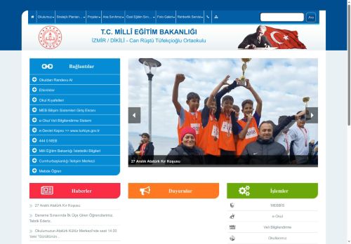 İZMİR / DİKİLİ - Can Rüştü Tüfekçioğlu Ortaokulu