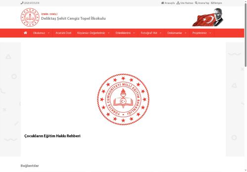 İZMİR / DİKİLİ - Deliktaş Şehit Cengiz Topel İlkokulu