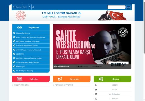 İZMİR / DİKİLİ - Esentepe Acun İlkokulu