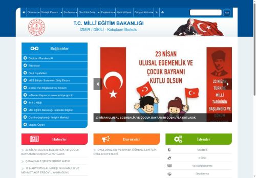 İZMİR / DİKİLİ - Kabakum İlkokulu