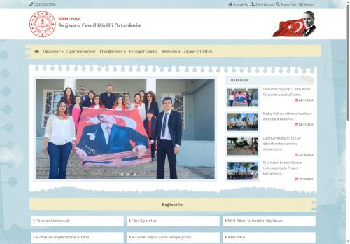 İZMİR / FOÇA - Bağarası Cemil Midilli Ortaokulu