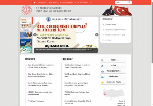 İZMİR / FOÇA - Foça Halk Eğitimi Merkezi