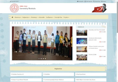 İZMİR / FOÇA - Gerenköy İlkokulu