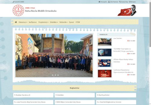 İZMİR / FOÇA - Reha Necla Midilli Ortaokulu