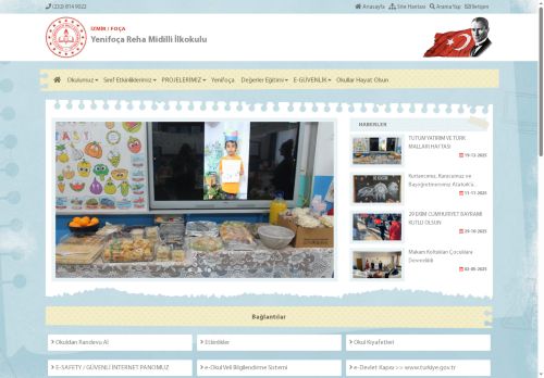 İZMİR / FOÇA - Yenifoça Reha Midilli İlkokulu