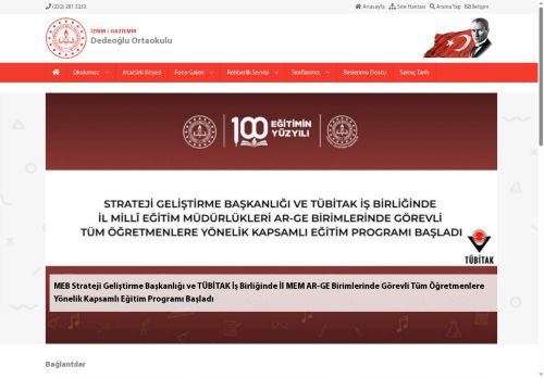 İZMİR / GAZİEMİR - Dedeoğlu Ortaokulu