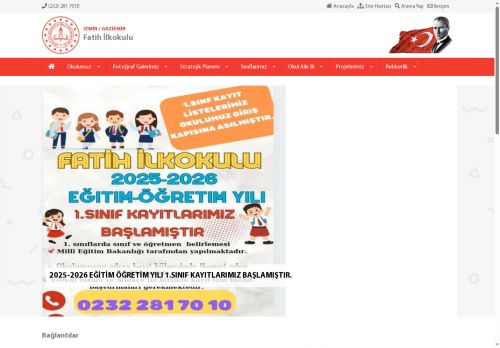 İZMİR / GAZİEMİR - Fatih İlkokulu