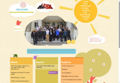 İZMİR / GAZİEMİR - Öğretmen Ufuk Özdemir Ortaokulu