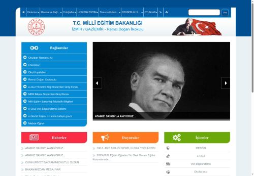 İZMİR / GAZİEMİR - Remzi Doğan İlkokulu