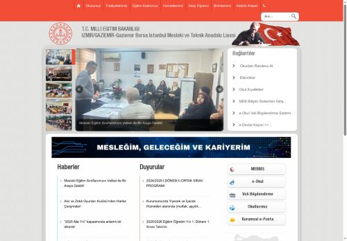 İZMİR / GAZİEMİR - Gaziemir Borsa İstanbul Mesleki ve Teknik Anadolu Lisesi