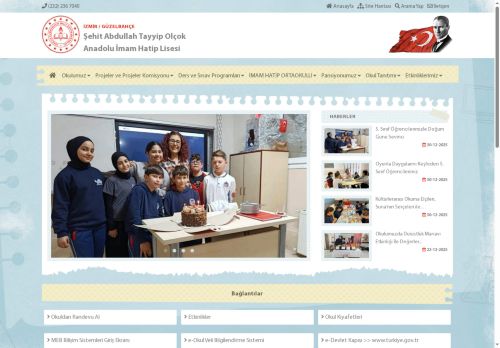 İZMİR / GÜZELBAHÇE - Şehit Abdullah Tayyip Olçok Anadolu İmam Hatip Lisesi