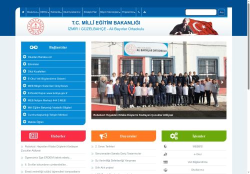 İZMİR / GÜZELBAHÇE - Ali Bayırlar Ortaokulu