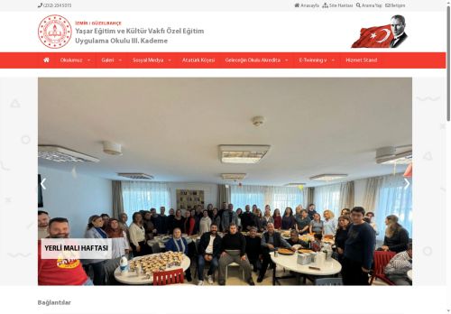 İZMİR / GÜZELBAHÇE - Yaşar Eğitim ve Kültür Vakfı Özel Eğitim Uygulama Okulu III. Kademe