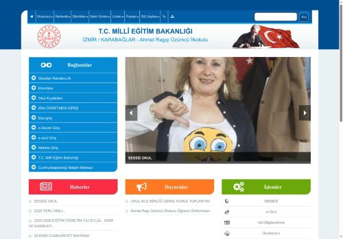 İZMİR / KARABAĞLAR - Ahmet Ragıp Üzümcü İlkokulu