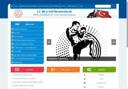 İZMİR / KARABAĞLAR - Fevzi Çakmak Ortaokulu