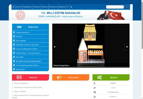 İZMİR / KARABAĞLAR - Hatice Hanım İlkokulu