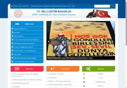 İZMİR / KARABAĞLAR - Kazım Karabekir Ortaokulu