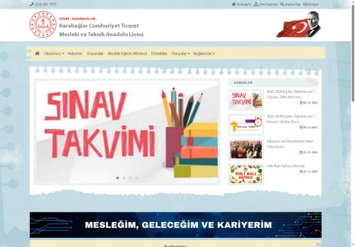 İZMİR / KARABAĞLAR - Karabağlar Cumhuriyet Ticaret Mesleki ve Teknik Anadolu Lisesi