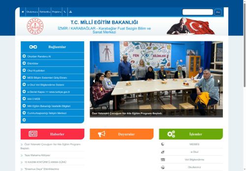 İZMİR / KARABAĞLAR - Karabağlar Fuat Sezgin Bilim ve Sanat Merkezi