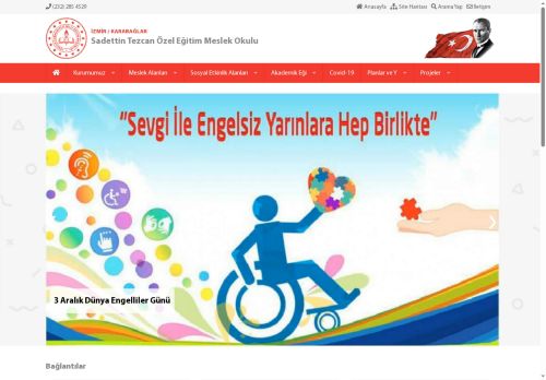 İZMİR / KARABAĞLAR - Sadettin Tezcan Özel Eğitim Meslek Okulu