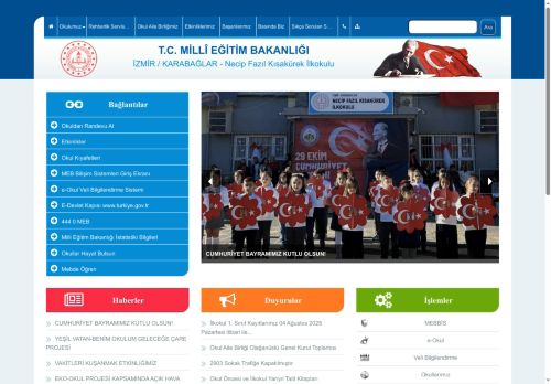 İZMİR / KARABAĞLAR - Necip Fazıl Kısakürek İlkokulu