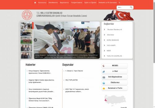 İZMİR / KARABAĞLAR - Şehit Erkan Özcan Anadolu Lisesi