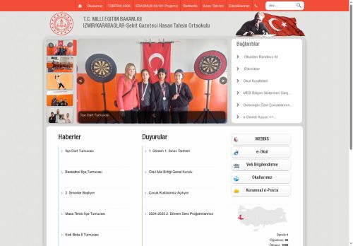 İZMİR / KARABAĞLAR - Şehit Gazeteci Hasan Tahsin Ortaokulu