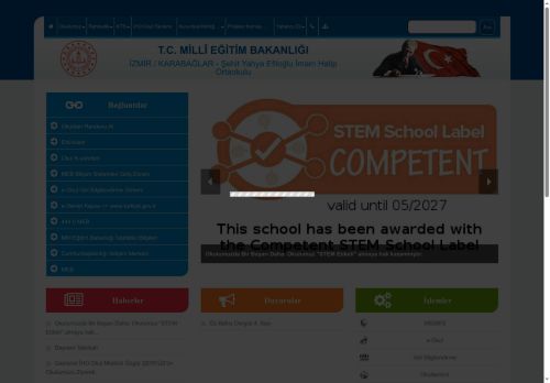 İZMİR / KARABAĞLAR - Şehit Yahya Efiloğlu İmam Hatip Ortaokulu
